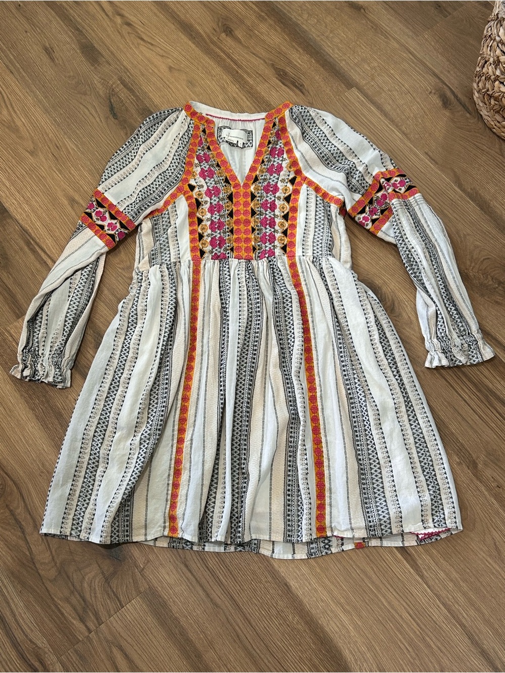 Anthropologie | Lottie Embroidered Dress Size Medium HTF - Picture 2 of 15